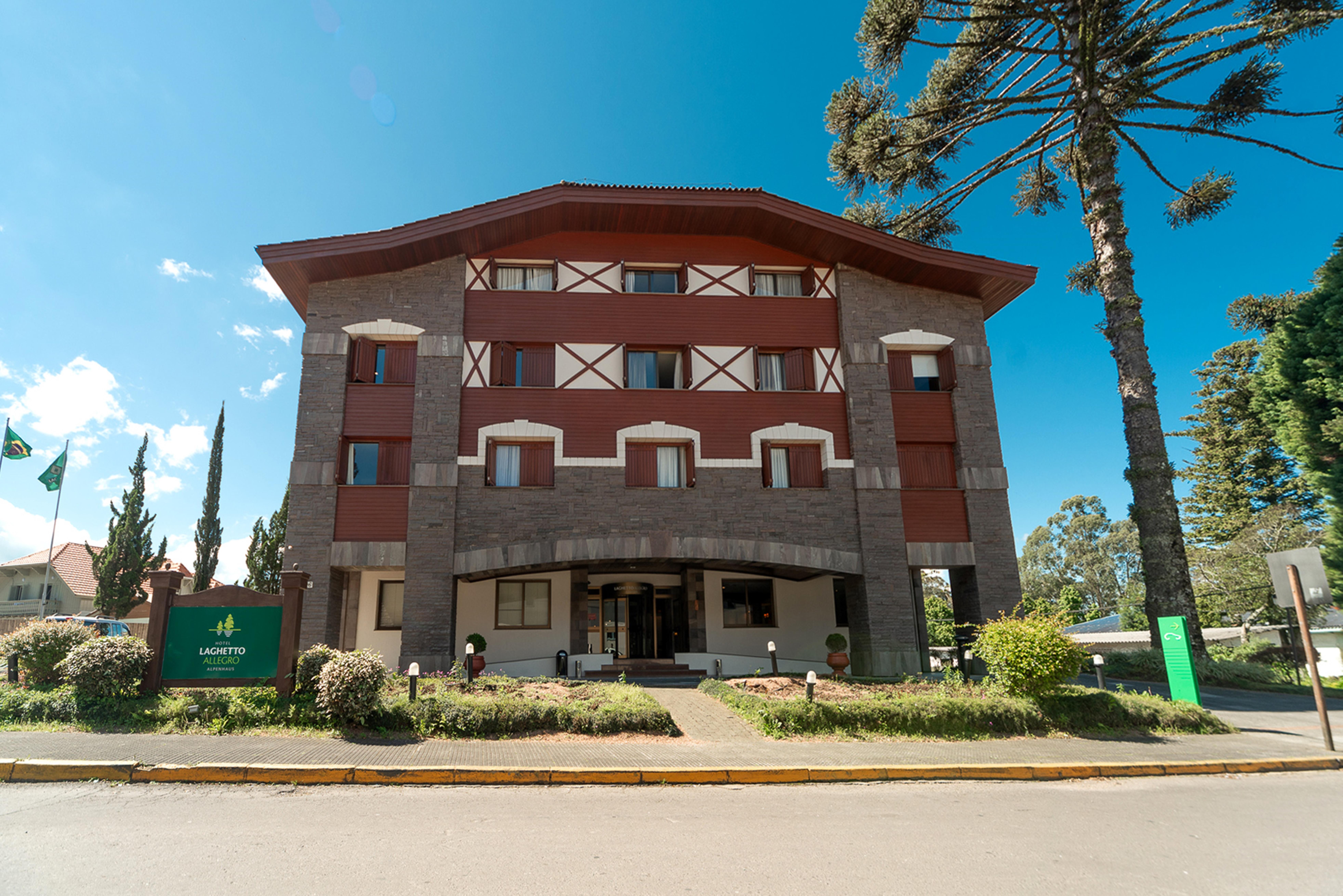 Sky Borges Hotel Alpenhaus - Gramado Exterior foto